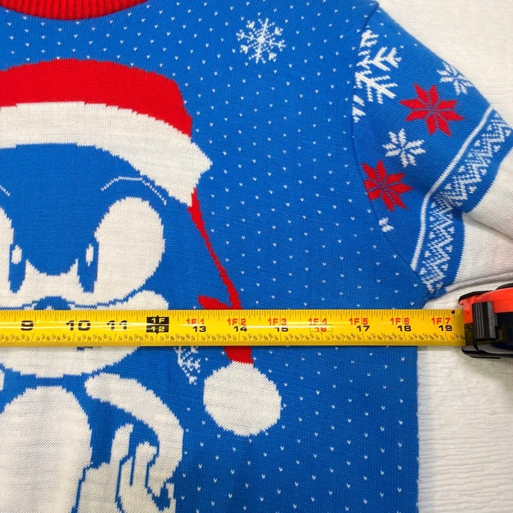 Sonic the Hedgehog Holiday Sweater XS | Numskull SEGA Christmas Gamer Knit